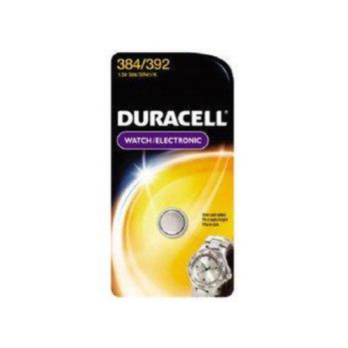 DURACELL D384 392 SR41 BATTERIA 384/392 OSSIDO D'ARGENTO 1.5v